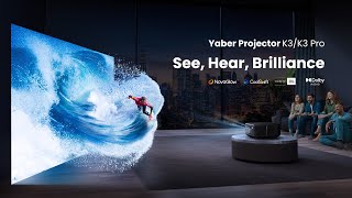 Yaber Projector K3K3 Pro See Hear Brilliance [upl. by Theodosia]