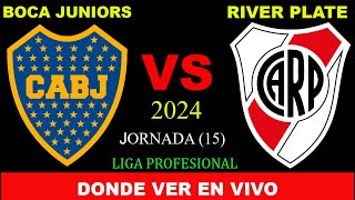 BOCA JUNIORS VS RIVER PLATE DÓNDE VER EN VIVO FECHA HORA HORARIO CUANDO JUEGAN EN VARIOS PAÍSES [upl. by Lewls759]