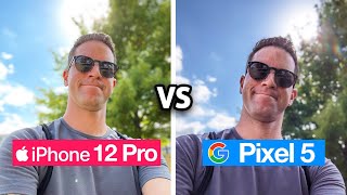 iPhone 12 Pro vs Pixel 5 Camera Test Comparison [upl. by Noskcire891]