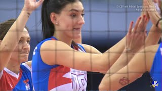 Tijana Boskovic  20170928 Eurovolley  Quarterfinal  Serbia vs Belarus 84 [upl. by Vin]