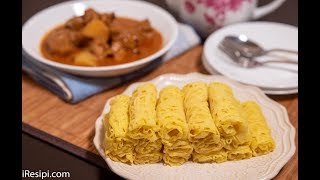 Roti Jala Lembut  Sukatan Cawan Mudah [upl. by Cordle62]