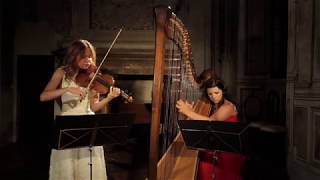 Donizetti  Sonata Larghetto and Allegro in G minor for Violin and Harp E Valiulina E Netzer [upl. by Alial205]