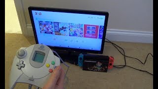 How to use a SEGA Dreamcast Controller on Nintendo Switch [upl. by Adnalue]