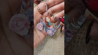 Asmr journal Journal with keychain  journal glassesjournal relaxing craft work [upl. by Llerahs]