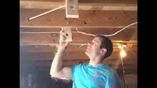 How To Install A Home Pull Up Bar [upl. by Enyalb]