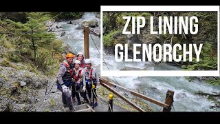 Paradise Ziplines Glenorchy  New Zealand South Island road trip [upl. by Latyrc36]