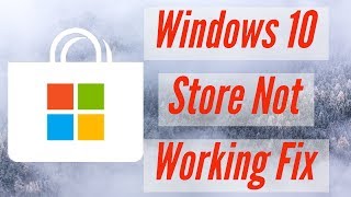 How to Fix Windows 10 App Store Not Working ProperlyError Repair [upl. by Blaire]