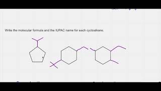 How To Name Cycloalkanes Step by Step with examples Organic Chemistry Tutorial [upl. by Nerrot332]