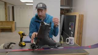 Dynafit Demo Bindings Adjustment Instructions Radical 20 [upl. by Joiner976]