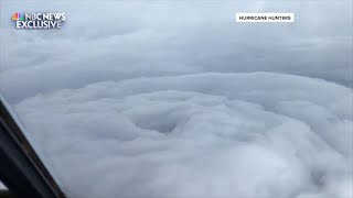 Eye of Hurricane Irma Caught on Camera  NBC News [upl. by Ssalguod573]