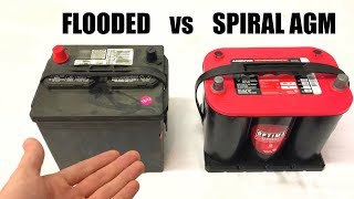 What Type Of Car Battery Should You Use Flooded vs AGM [upl. by Isabeau]