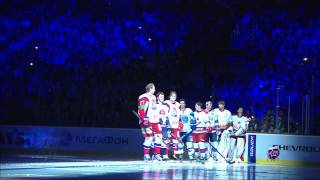 KHL All Star Представление команд  SuperSkills Intro [upl. by Huxley]