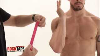 Rocktape  Kinesiology Taping Instructions for TFC Pain [upl. by Teddman]