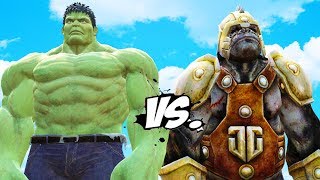 Incredible Hulk vs Gorilla Grodd  Epic Battle [upl. by Acimehs]