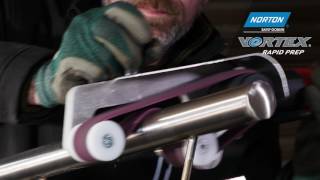 Finishing a Stainless Steel Handrail [upl. by Ynnaj]