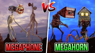 Megahorn VS Great Mother Megaphone Who is STRONGER  Trevor Henderson [upl. by Grunenwald573]