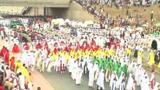 Timket Celebration in Ethiopia [upl. by Ellerey]