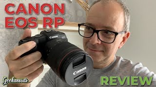 Canon EOS RP Mirrorless Camera amp RF 24105mm L Lens Review [upl. by Dymphia470]