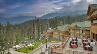 VISITING THE BEST 5 STAR HOTEL IN KASHMIRTHE KHYBER GULMARG PROPERTY TOUR [upl. by Arahk]