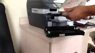 Changing toner for Brothers printer MFC7840W [upl. by Gennifer]