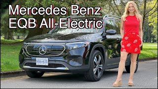 2023 Mercedes Benz EQB Review  Great package but that range and price [upl. by Einnel339]