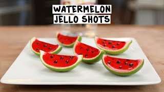 Watermelon Jello Shots [upl. by Novyaj695]