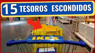 IKEA 15 TESOROS ESCONDIDOS DE IKEA QUE NO SABÍAS QUE EXISTÍAN😲 [upl. by Ariaet42]