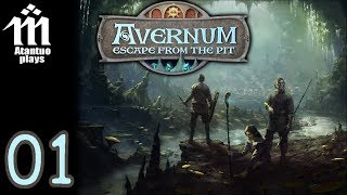 Lets Play Avernum  01  Escape from the Pit blind [upl. by Kier424]