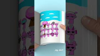 Normal Sprunki DuDiDam But They‘re All PinK sprunki Creativity Flipbook shorts [upl. by Acimehs]