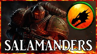 SALAMANDERS  Anvils of War  Warhammer 40k Lore [upl. by Nylirrej]