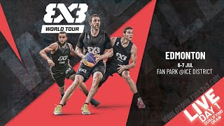 RELIVE FIBA 3x3 World Tour Edmonton 2024  Qualifying Draw [upl. by Stearns]