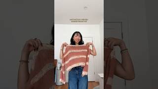 the easiest crochet sweater pattern in full vid on my channel [upl. by Aicercal]