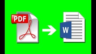 Как преобразовать PDF в Word С редактированием [upl. by Esinad]