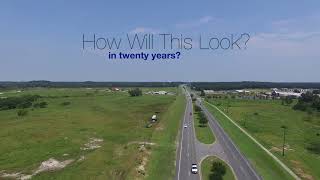 Live Oak FL I 10 to Downtown Aerial Video [upl. by Adnawot]