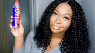 START TO FINISH  My BONDING GLUE Lace Closure QuickWeave Wig Install [upl. by Aldo]