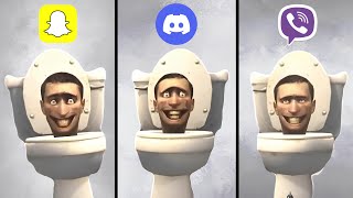 Skibidi Toilet but Social Media Ringtones [upl. by Joanna]