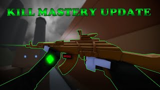 NEW CHALLENGES AND SKINS Kill Mastery Update Roblox Bad Business [upl. by Hilten]