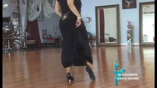 WALTZ Lesson  Double Reverse Turn  How to do a HeelPull Turn [upl. by Tessi]