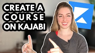 How to Create an Online Course on Kajabi STEPBYSTEP TUTORIAL [upl. by Jehovah]