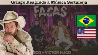 Cantor Gringo Chora ao Ouvir Facas de Diego amp Victor Hugo Bruno amp Marrone [upl. by Bald986]