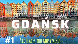 Top 6 MUST SEE Spots in Gdańsk Poland 2024 [upl. by Dafna869]