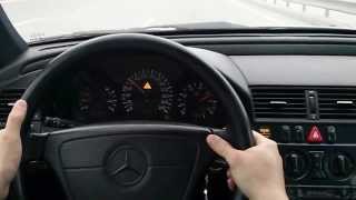 W202 MercedesBenz C230 Kompressor 0100 kmh Acceleration and Sound [upl. by Air]