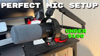 The best BUDGET USB MICROPHONE for your Streaming Setup Complete Unboxing and Review [upl. by Buckels]