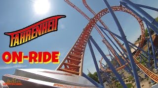 Fahrenheit Onride Front Seat HD POV Hershey Park [upl. by Adnat]