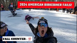 2024 American Birkebiner Fails [upl. by Eittak]