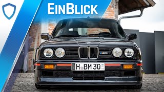 BMW M3 E30 1986  Früher Tourenwagen heute Traumwagen  Beginn einer LEGENDE [upl. by Ahsoym]