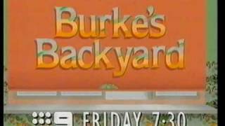 Burkes Backyard promo 1991 channel 9 [upl. by Neom]