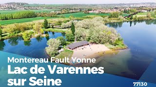 Lac De Varennes Sur Seine 77130 Montereau Fault Yonne [upl. by Alded135]