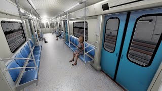 Metro Simulator 2019  Gameplay PC [upl. by Silverts]