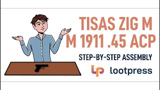 Disassemble and Reassemble TISAS Zig M 1911 45ACP [upl. by Nednal]